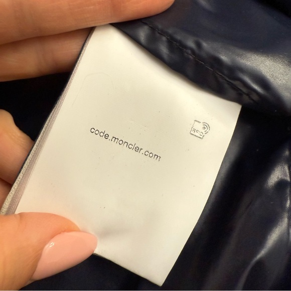 MONCLER Velvet puffer coat Isabelle chenille down jacket - Picture 12 of 16